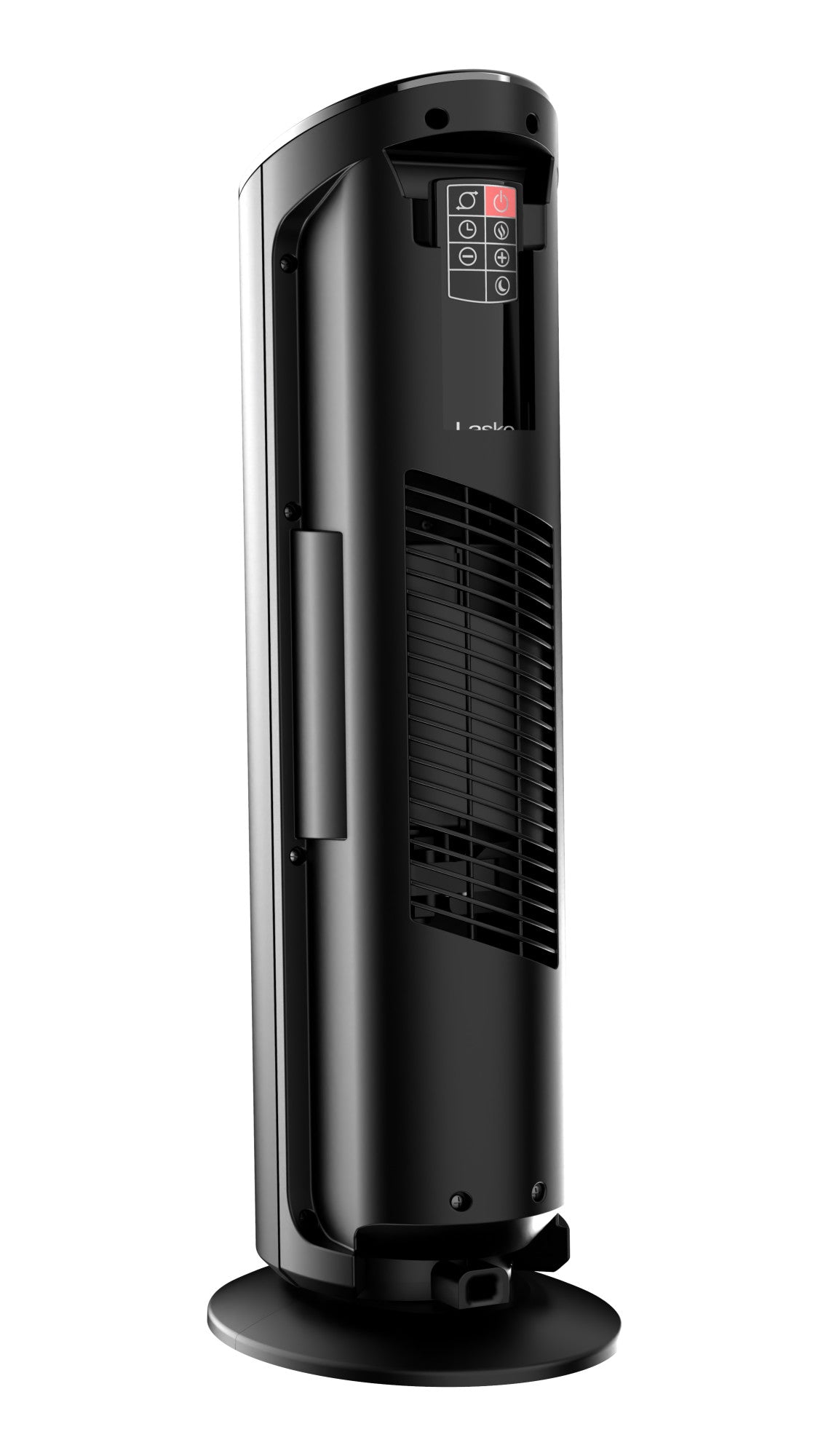Lasko 22 Ceramic Tower Space Heater: Oscillating. 3 Heat Settings. Remote. Timer. Tip-Over Switch. Child Lock. Thermostat. Black - Image 9