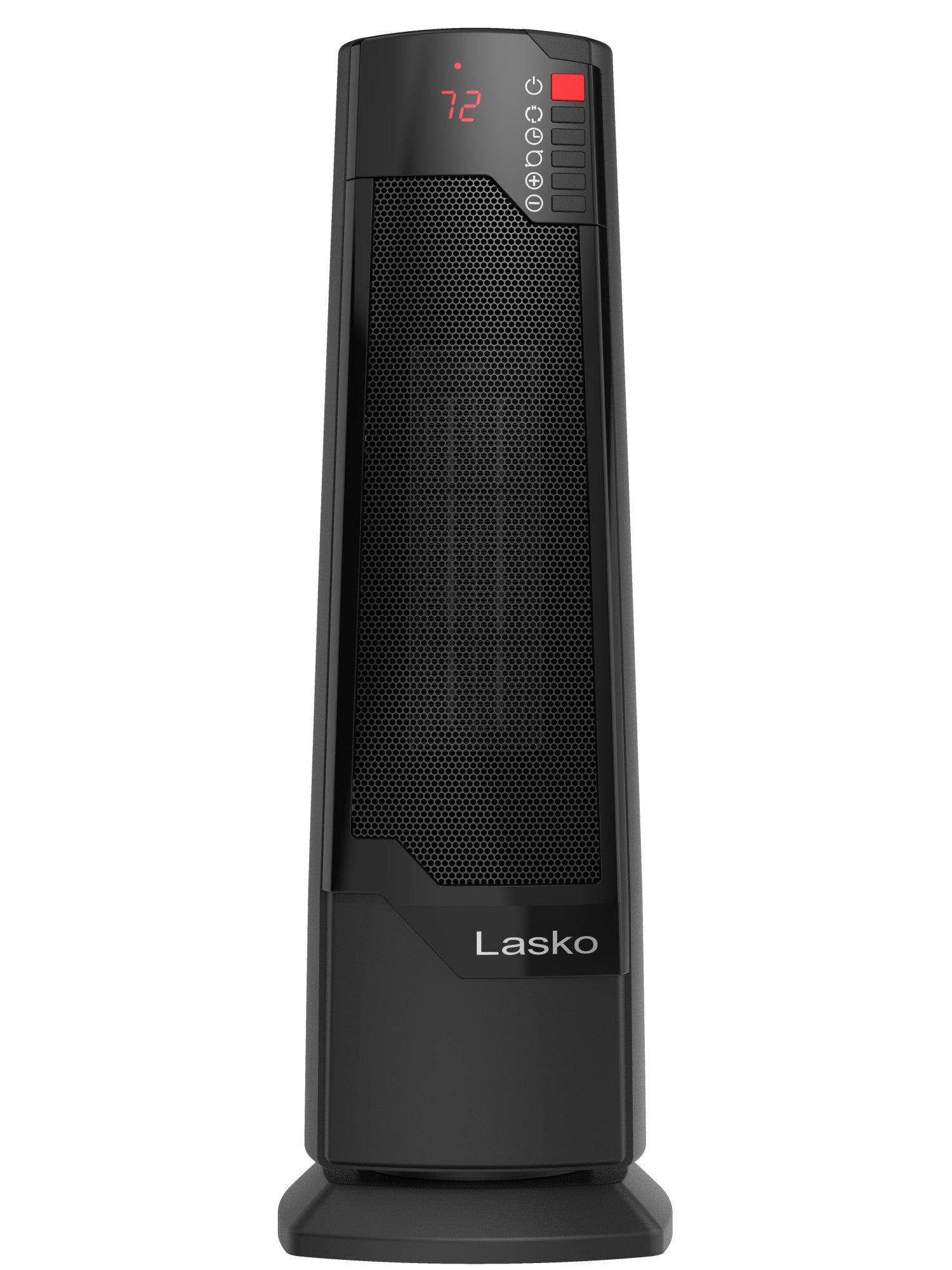 Lasko 22 Ceramic Tower Space Heater: Oscillating. 2 Heat Settings. Remote. Timer. Thermostat. Black - Image 2