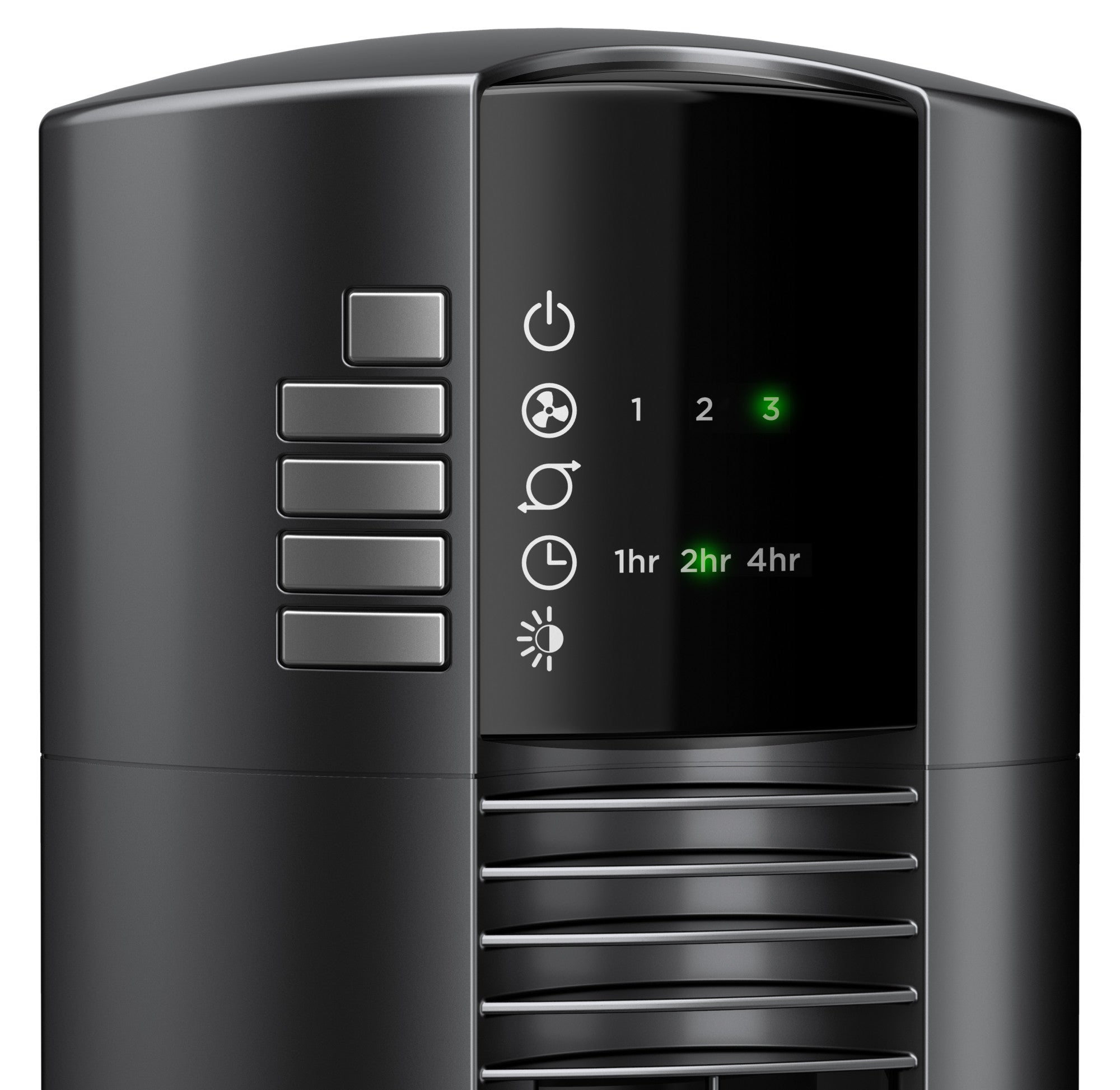 Lasko 48 Tower Fan: Oscillating. 3-Speed. Remote. Timer. Black - Image 3