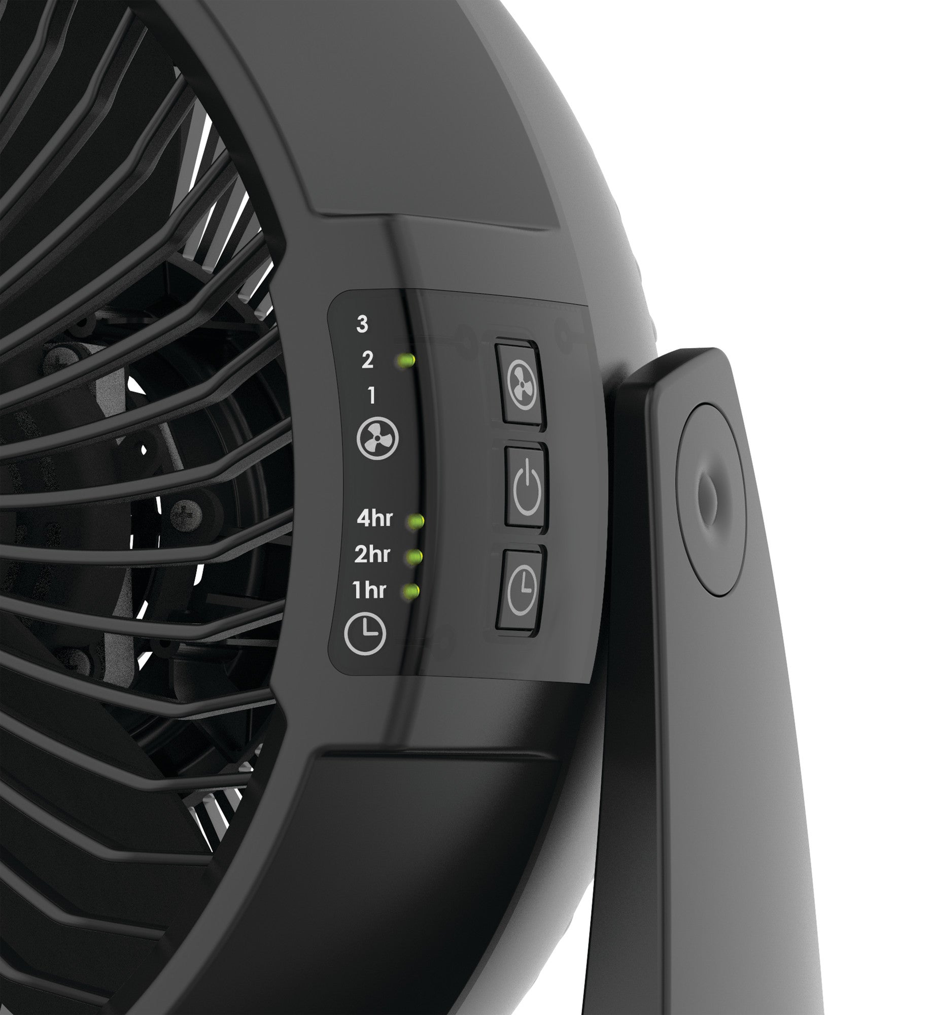 Lasko 10 Air Circulator Fan: Wall Mount. 3-Speed. Remote. Timer. Black - Image 5