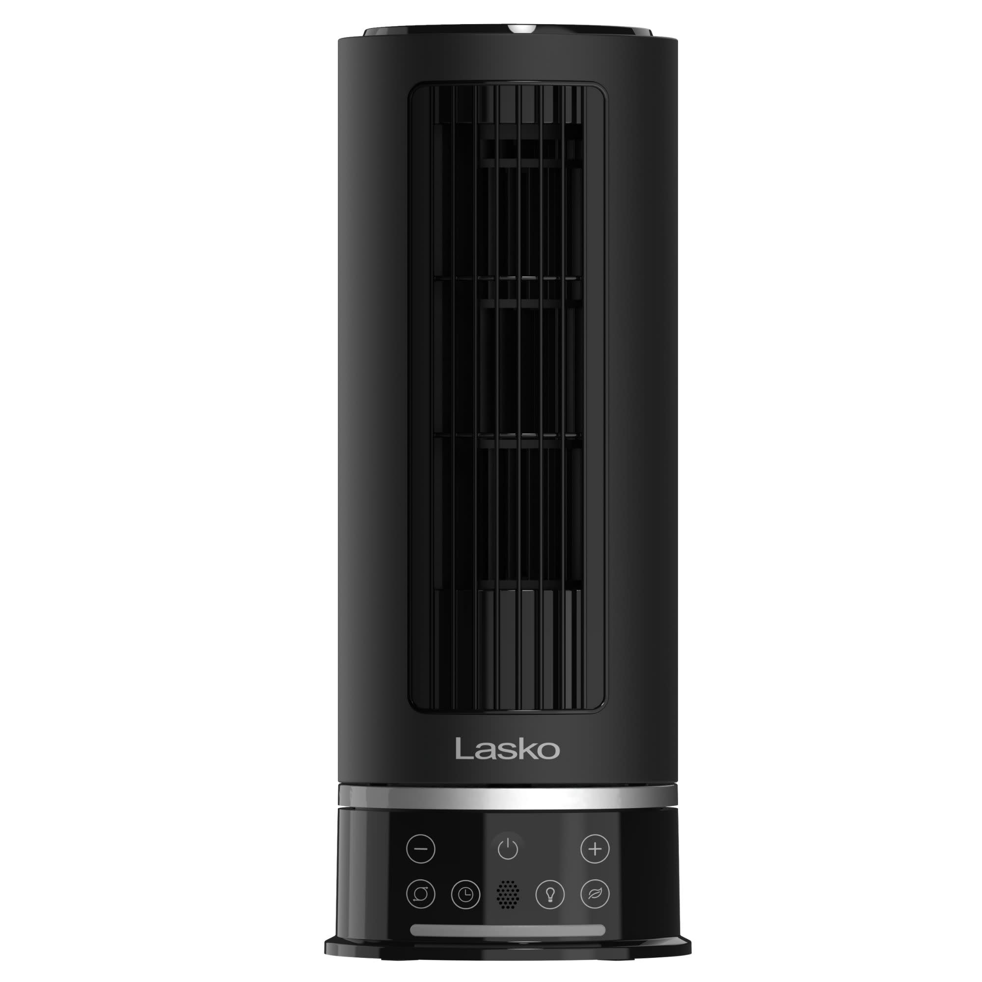 Lasko StealthBreeze 15 DC Table Fan: Oscillating. 12-Speed. 15?? Tilt. Remote. Black - Image 8