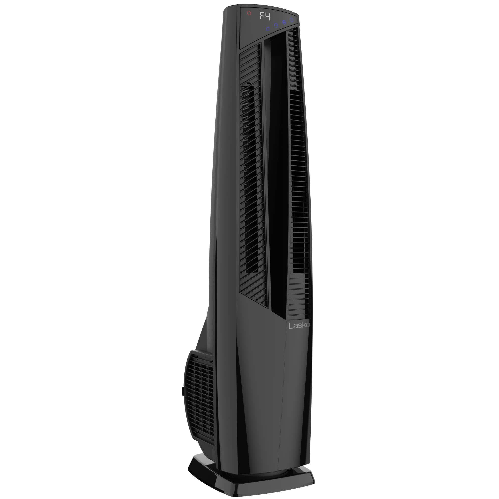 Lasko DUO Comfort 38 DC Tower Fan and Ceramic Space Heater: Oscillating. 3 Heat Settings. 4 Fan Speeds. Remote. Timer. Tip-Over Switch. Black - Image 6