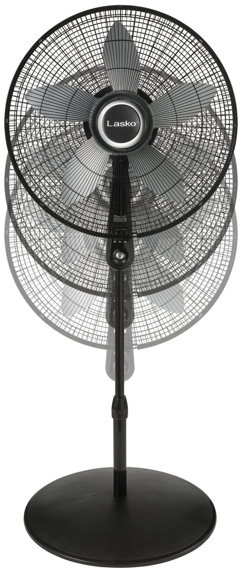 Lasko 20 Pedestal Fan: Oscillating. 4-Speed. Remote. Timer. Black - Image 13