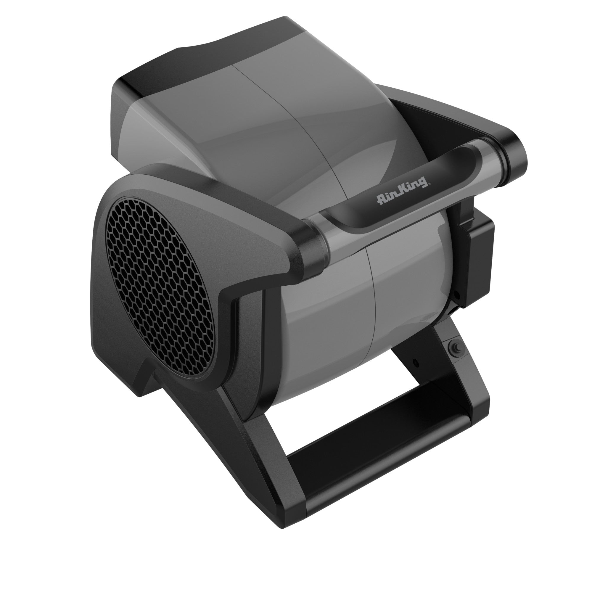 Air King 15 Air Mover Blower Fan: 3-Speed. High Velocity. 2 Outlets. Pivoting. Black - Image 8