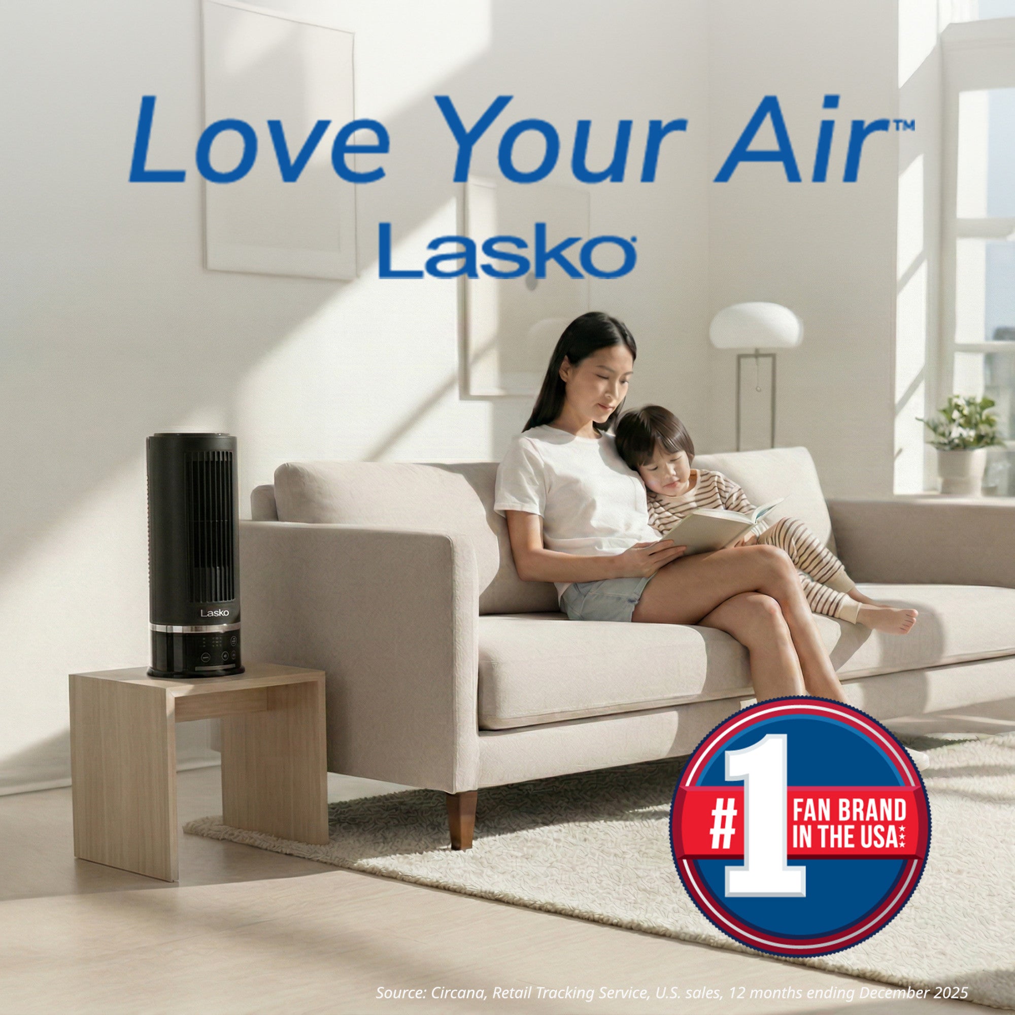 Lasko StealthBreeze 15 DC Table Fan: Oscillating. 12-Speed. 15?? Tilt. Remote. Black - Image 7