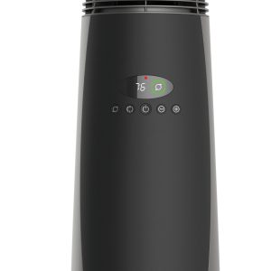 Lasko 22 Ceramic Tower Space Heater: Oscillating. 2 Heat Settings. Remote. Thermostat. Black