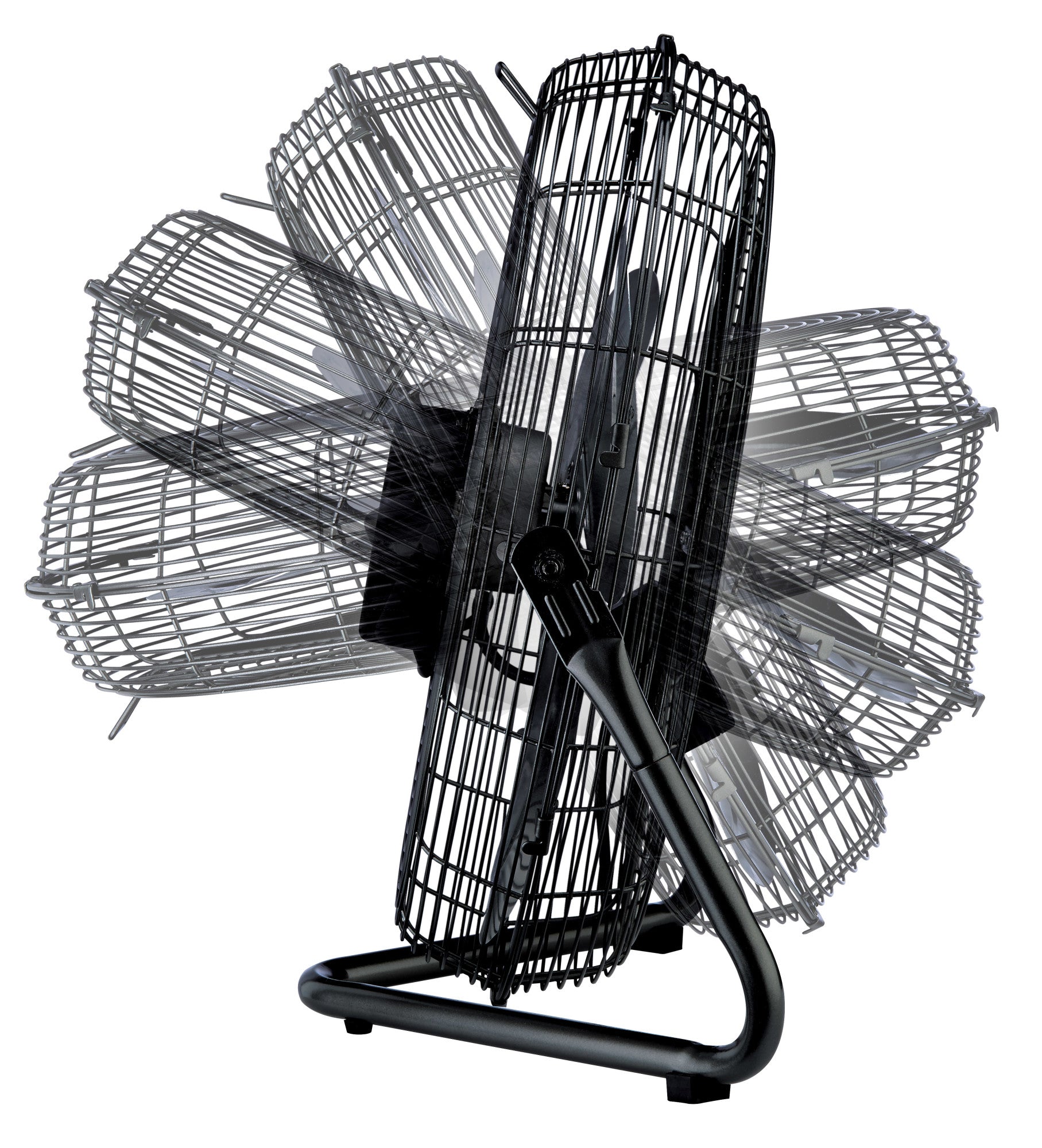 Lasko 20 High Velocity Floor Fan: Wall Mount. 3-Speed. Pivoting. Black - Image 9