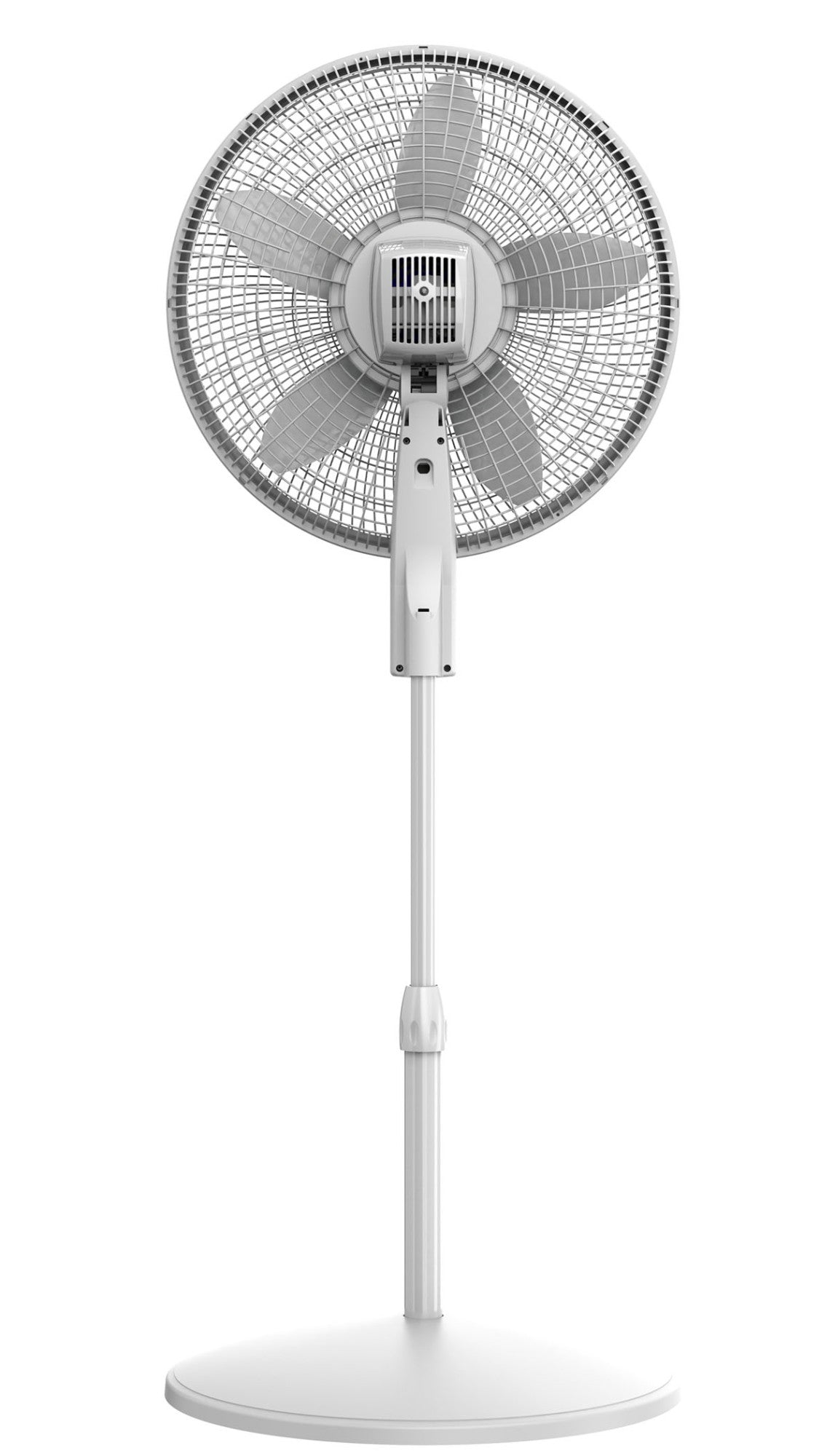 Lasko EcoQuiet 18 DC Pedestal Fan: Oscillating. 12-Speed. Remote. White - Image 9