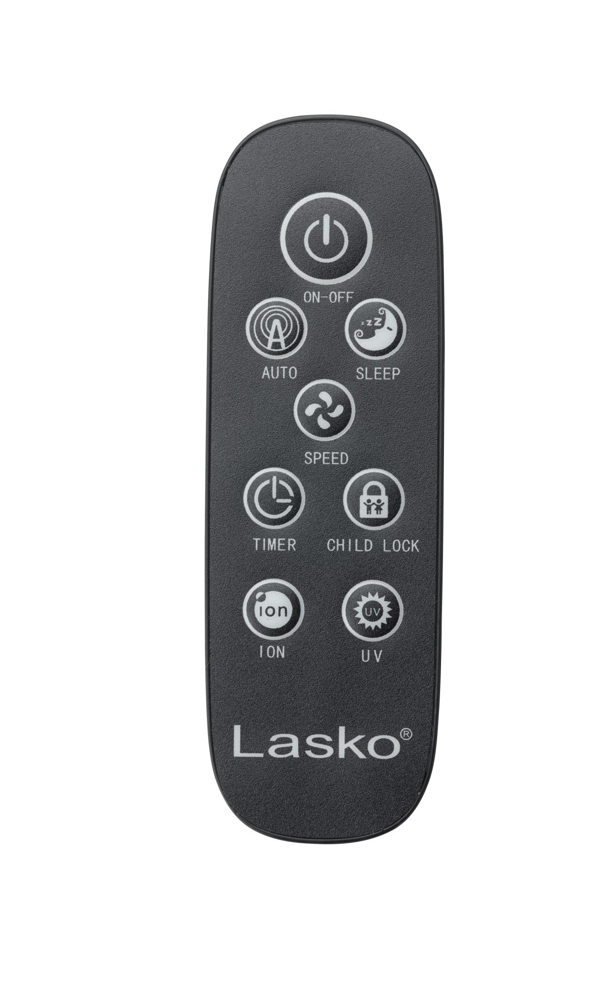 Lasko HF25630 Pure Platinum HEPA 28 Console Air Purifier (3-speed 3-stage UV-C filtration. black) - Image 15
