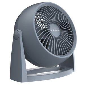 Lasko Whirlwind Tilt 12 Table Fan: Wall Mount. 3-Speed. Slate