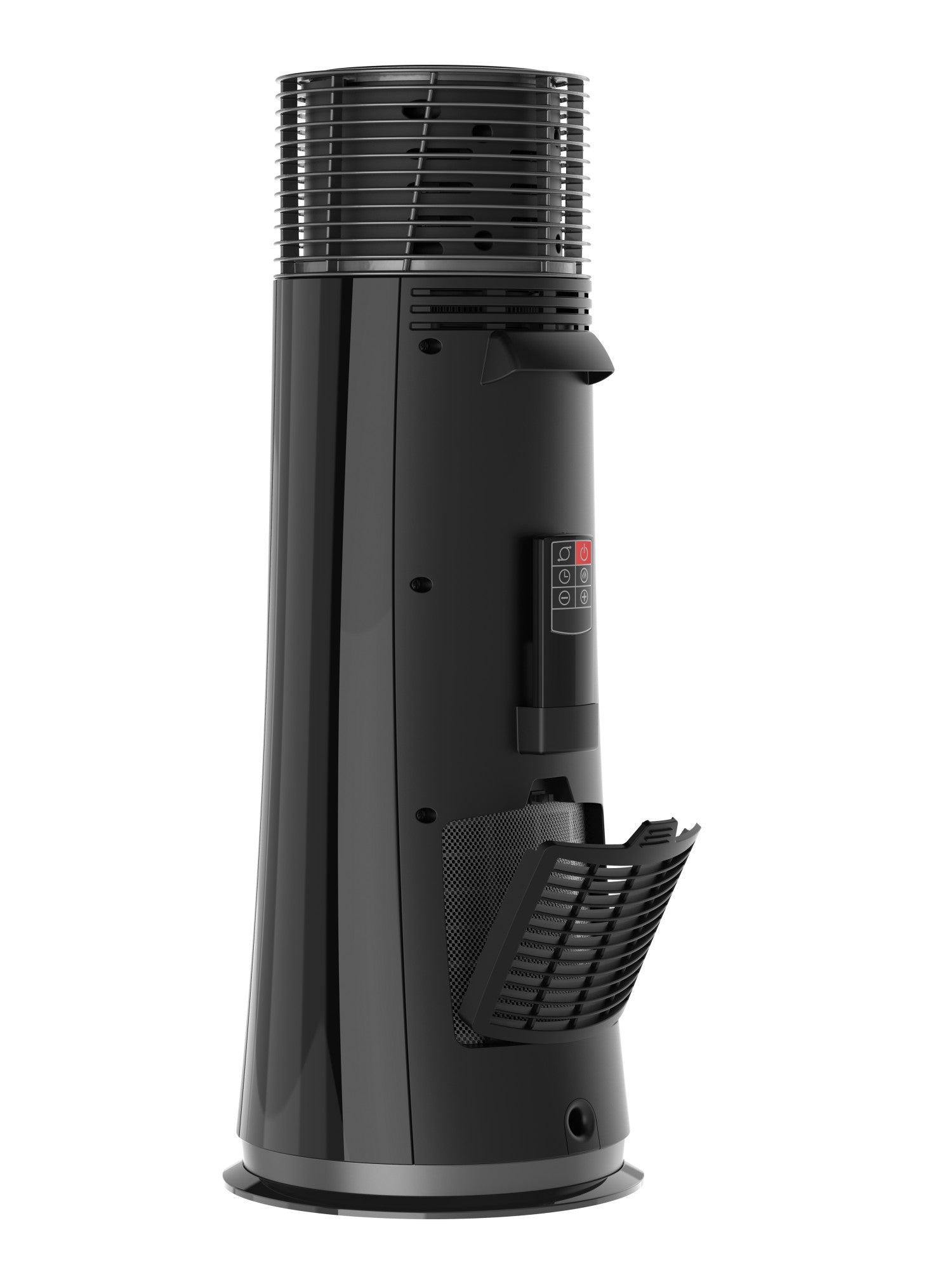 Lasko 24 Full-Circle Ceramic Tower Space Heater: Oscillating. 3 Heat Settings. Remote. Timer. Tip-Over Switch. Thermostat. Black - Image 10
