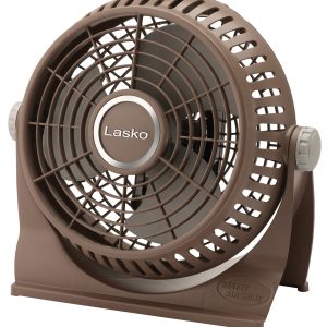 Lasko Breeze Machine 8 Desk Fan: 2-Speed. Pivoting. Bronze