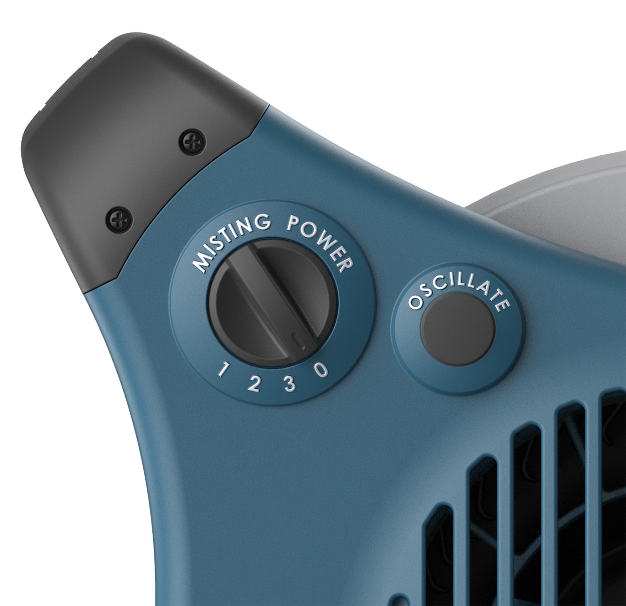 Lasko Misto 15 Outdoor Misting Fan: 3-Speed. Pivoting. Powered Louvers. Blue - Image 10
