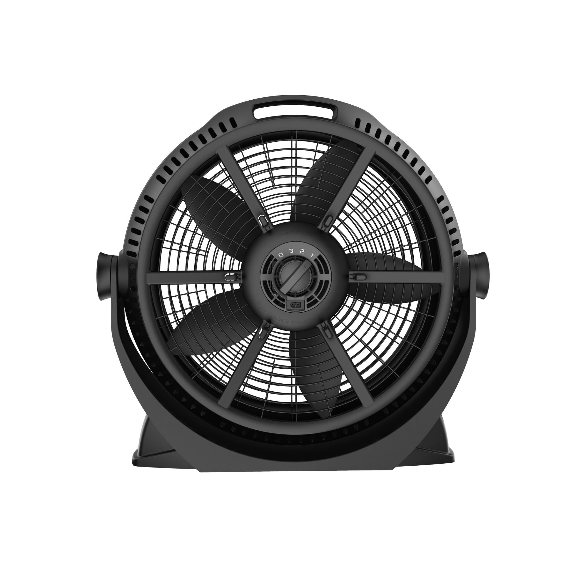 Lasko Wind Machine 20 Air Circulator Fan: 3-Speed. 360° Airflow. Black - Image 10