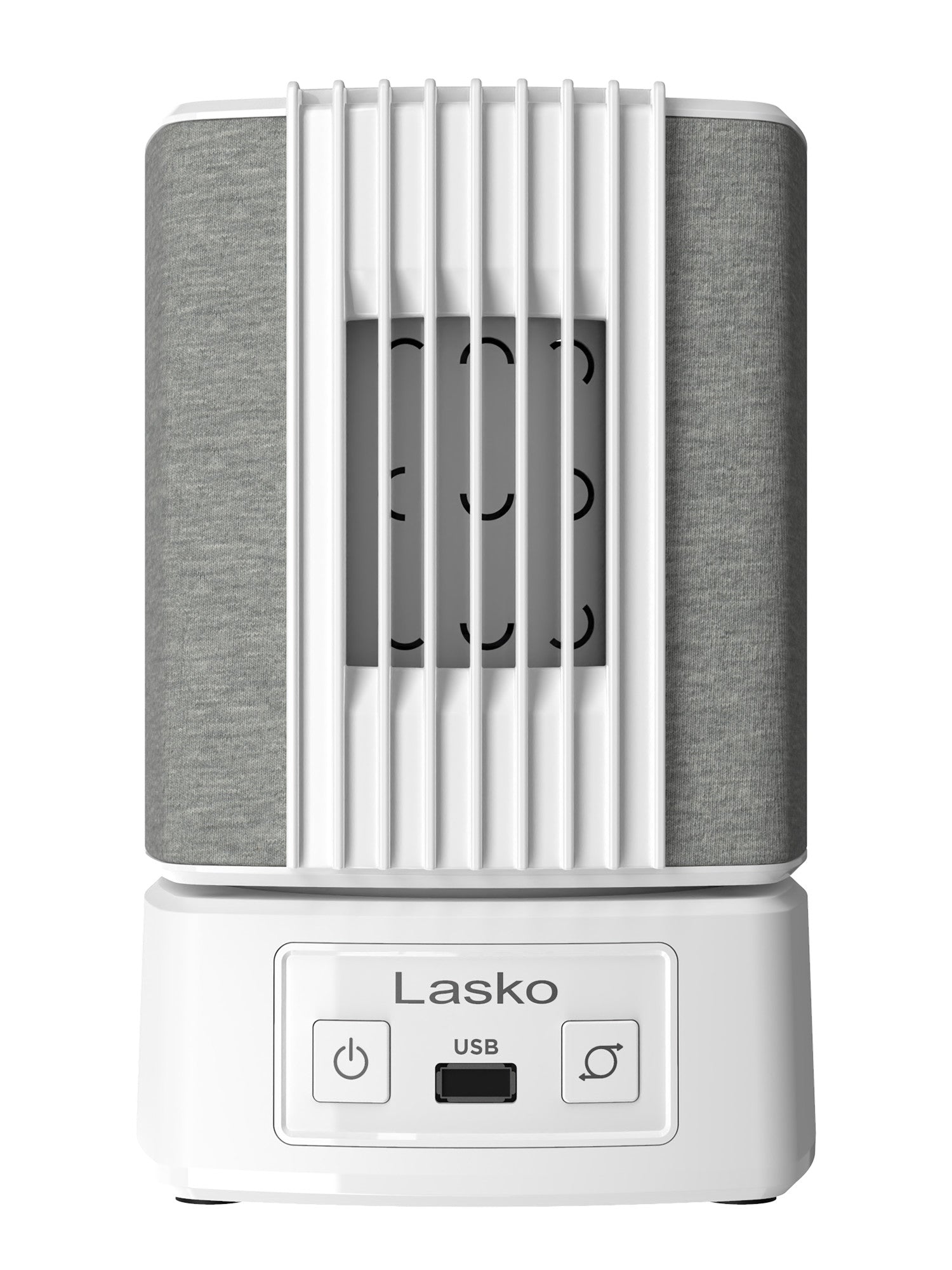 Lasko SlumberBreeze 8 Table Fan with White Noise: Oscillating. 2-Speed. White - Image 8
