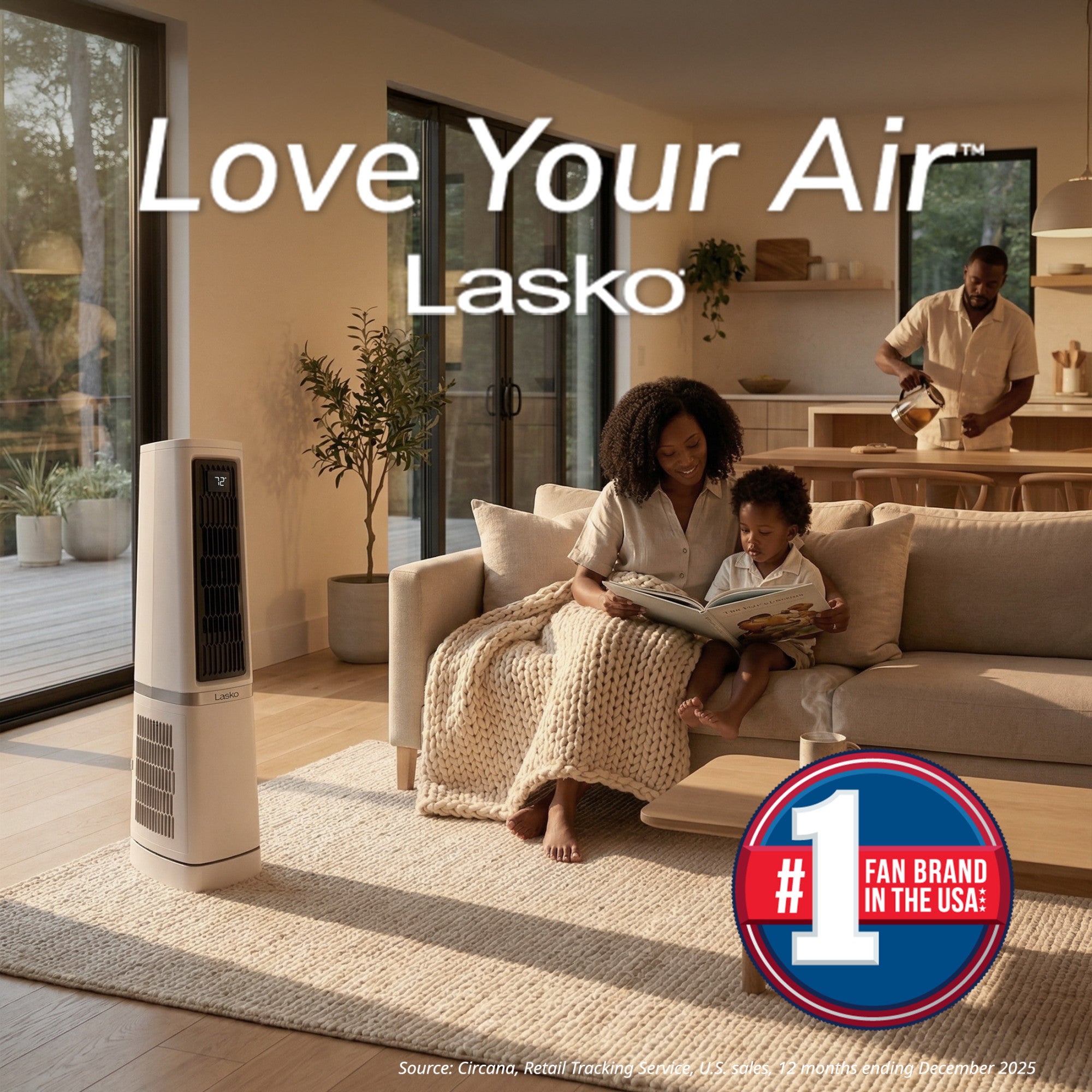 Lasko Stratus 35 DC Tower Fan: Oscillating. 12-Speed. High Velocity. Remote. White - Image 8