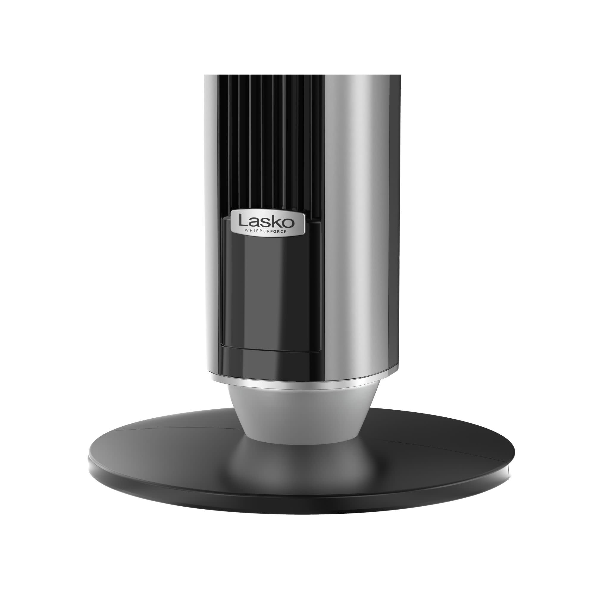 Lasko 40 DC Tower Fan: Oscillating. 12-Speed. Remote. Timer. Black - Image 11