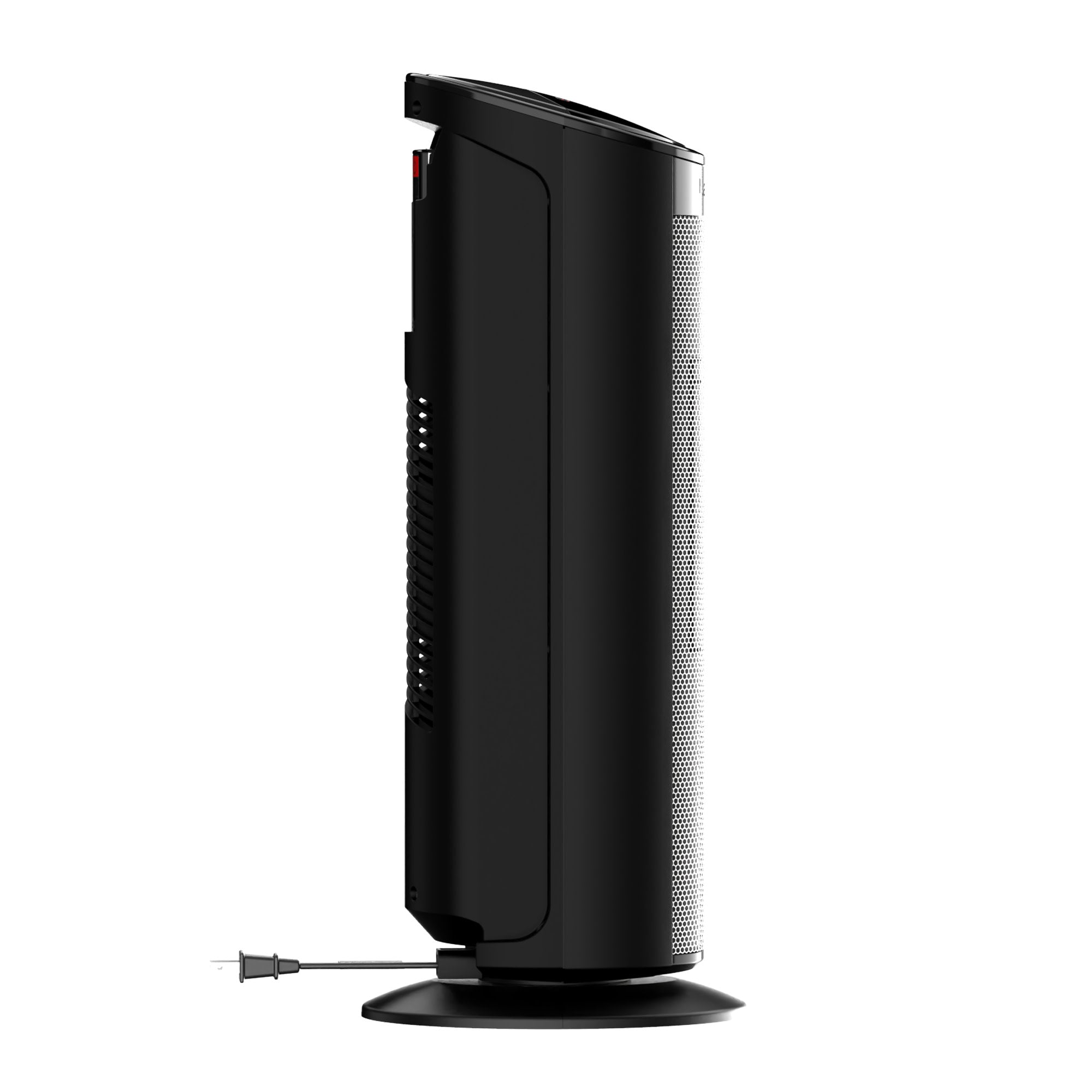 Lasko 22 Ceramic Tower Space Heater: Oscillating. 3 Heat Settings. Remote. Timer. Tip-Over Switch. Child Lock. Thermostat. Black - Image 10