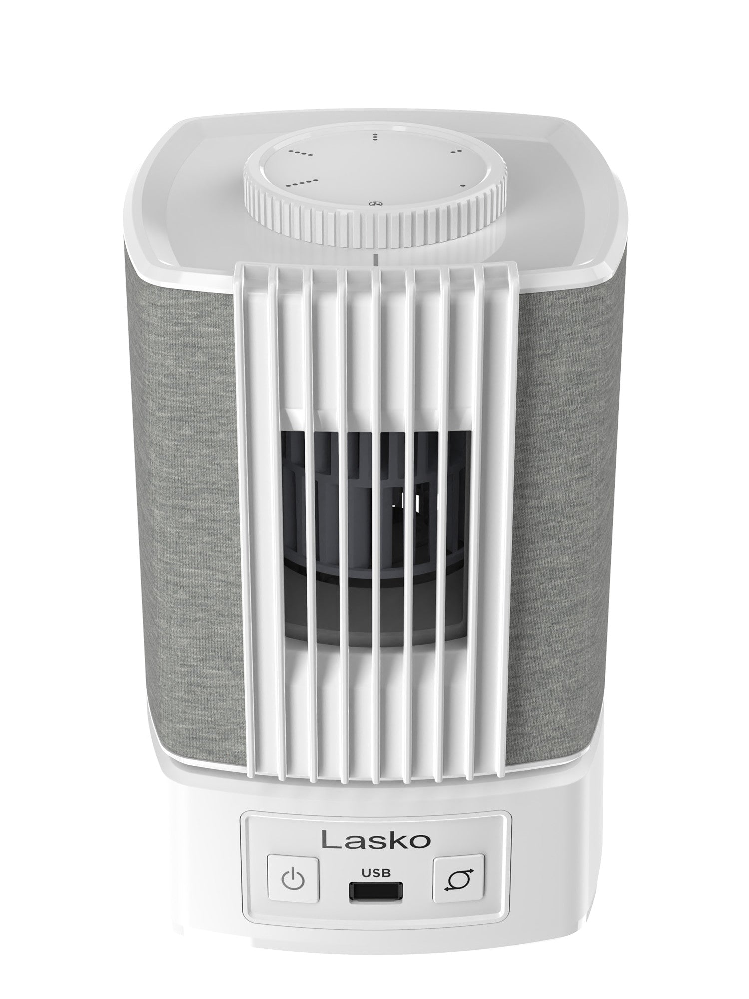 Lasko SlumberBreeze 8 Table Fan with White Noise: Oscillating. 2-Speed. White - Image 7
