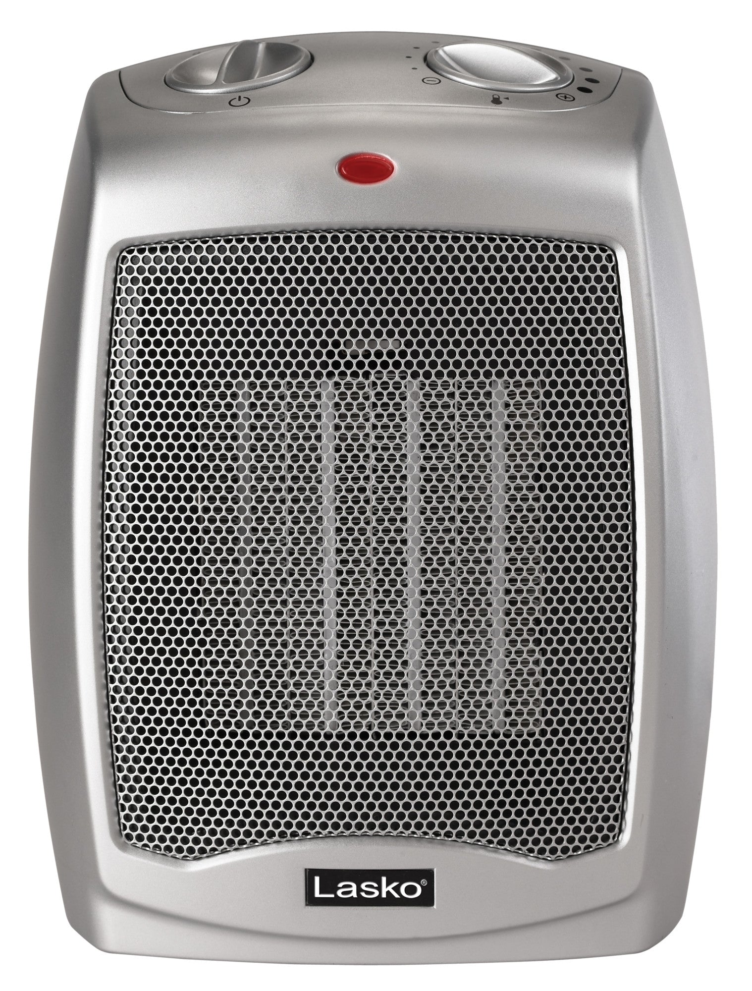 Lasko 9 Ceramic Space Heater: Overheat Protection. 2 Heat Settings. Thermostat. Silver - Image 8