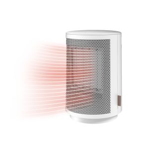 Lasko 9 Ceramic Space Heater: Oscillating. 2 Heat Settings. Timer. Tip-Over Switch. White