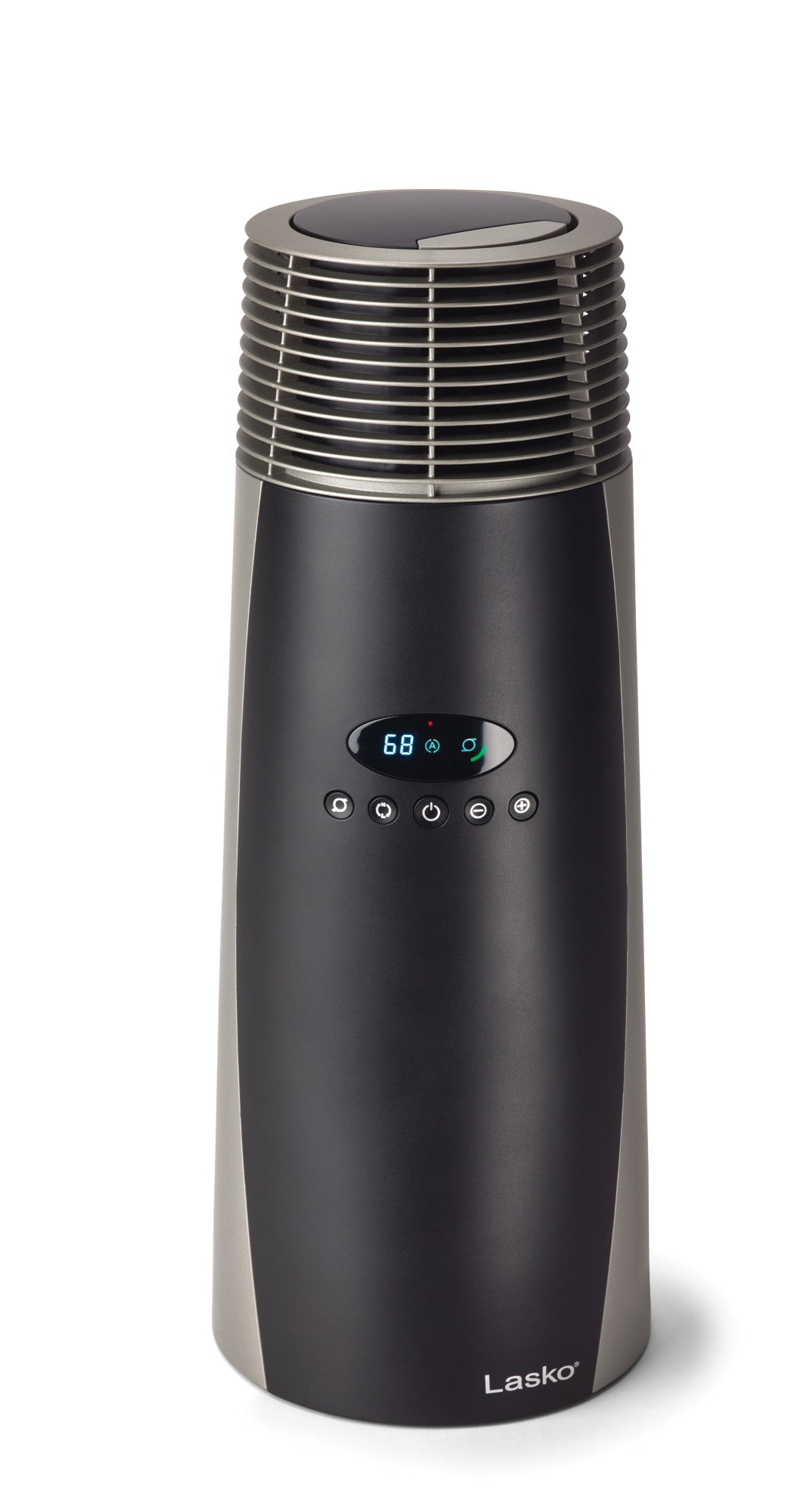 Lasko 22 Ceramic Tower Space Heater: Oscillating. 2 Heat Settings. Remote. Thermostat. Black - Image 2