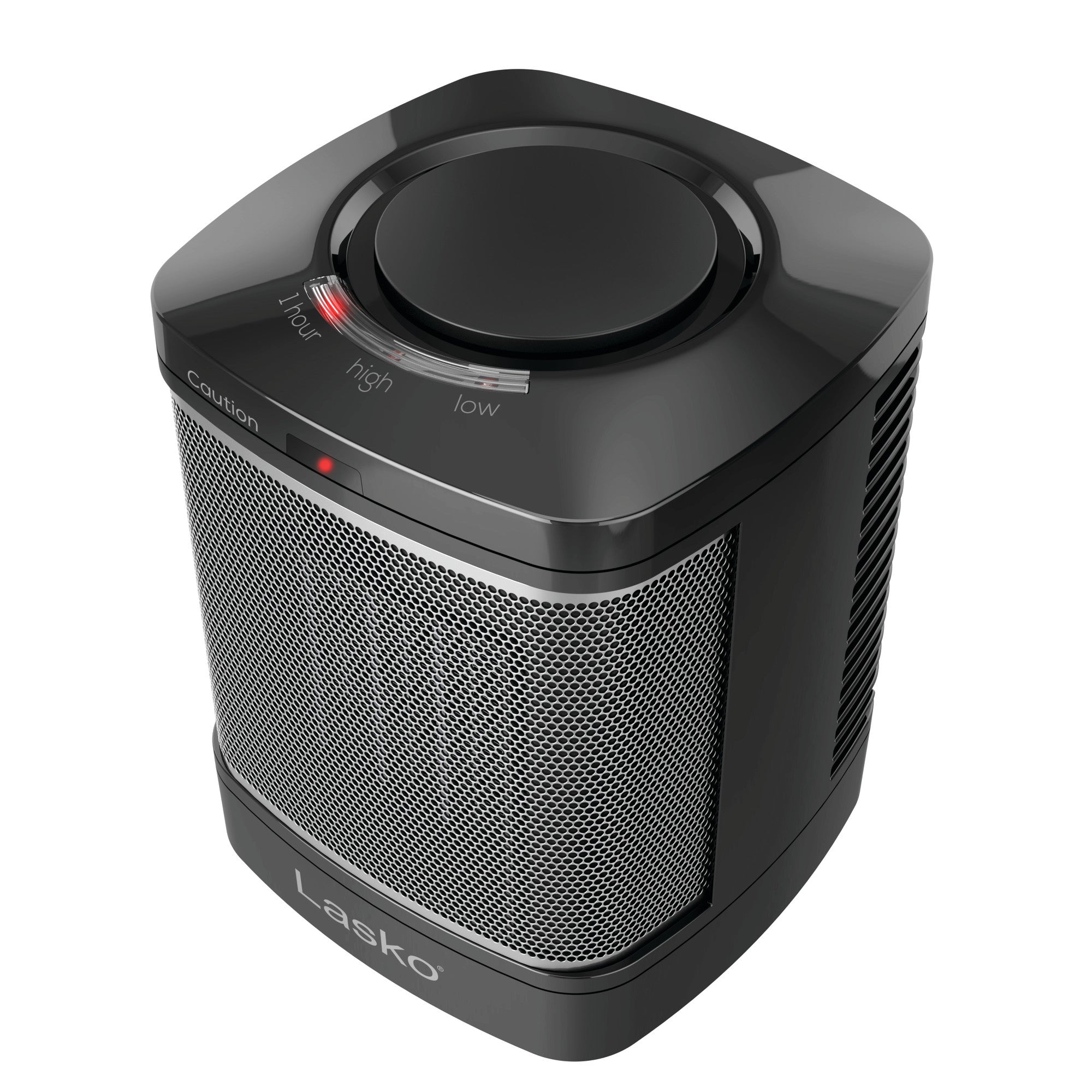 Lasko 1500W Tabletop Ceramic Space Heater with One Hour Timer. CD08500. Black - Image 4