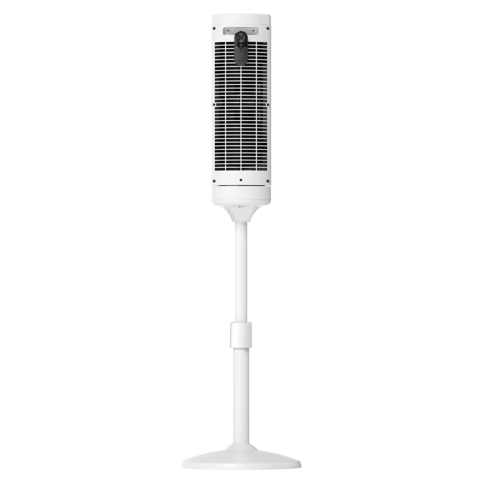Lasko Rise 54 DC Pedestal Fan: Oscillating. 8-Speed. Remote. Timer. White - Image 11