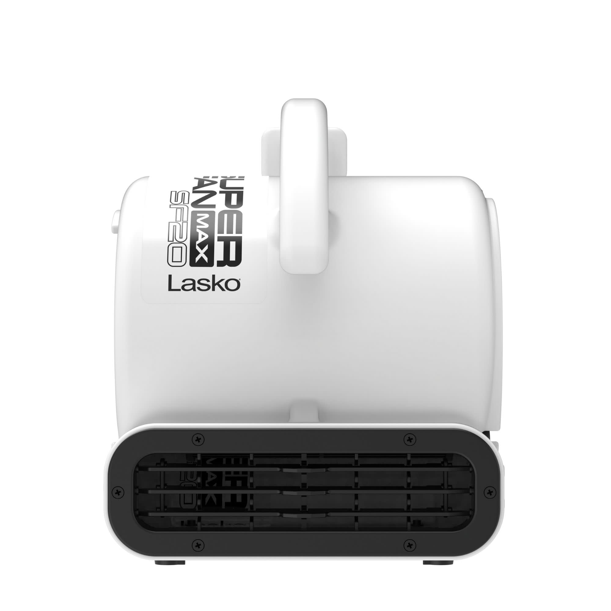 Lasko Super Fan Max 13 Air Mover Fan: 4-Speed. High Velocity. 2 Outlets. White - Image 9