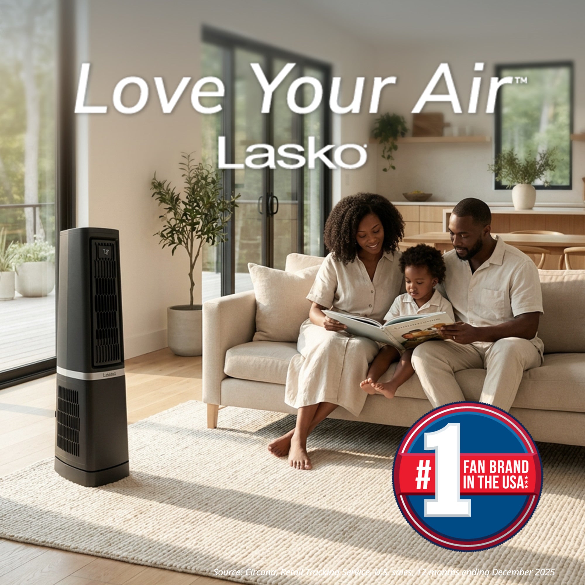 Lasko Stratus 35 DC Tower Fan: Oscillating. 12-Speed. High Velocity. Remote. Black - Image 9