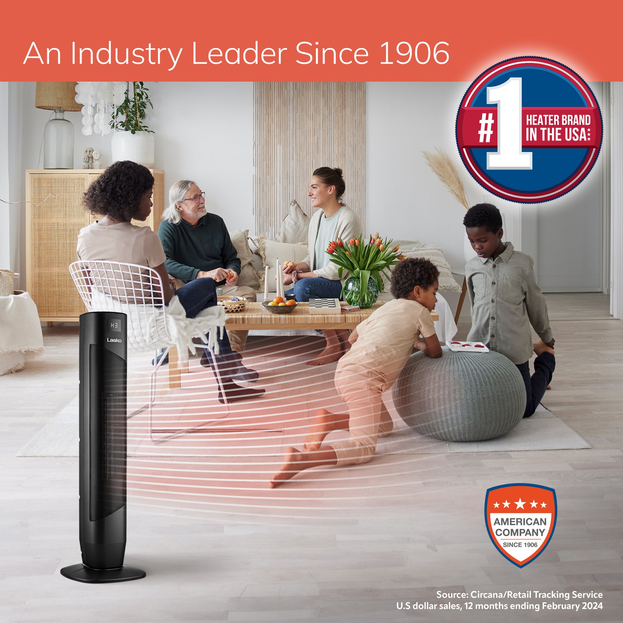 Lasko CT32150 32 Digital Ceramic Tower Space Heater with Remote Control. Black - Image 6