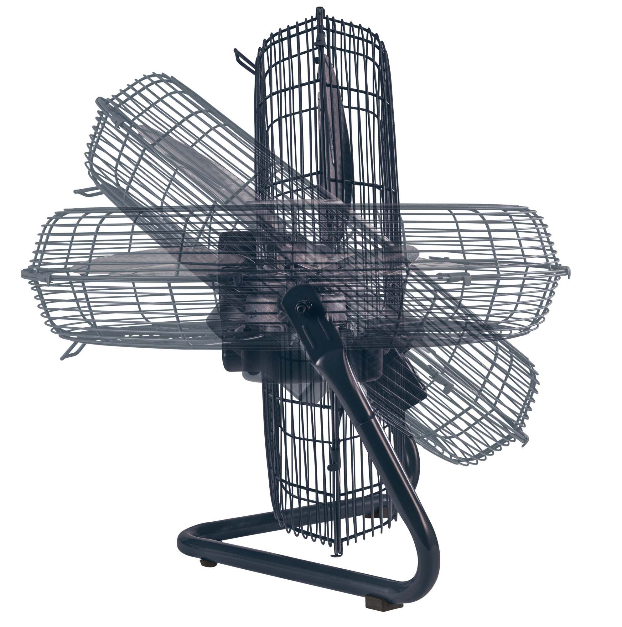 Lasko 20 High Velocity Floor Fan: Wall Mount. 3-Speed. Pivoting. Gray - Image 5
