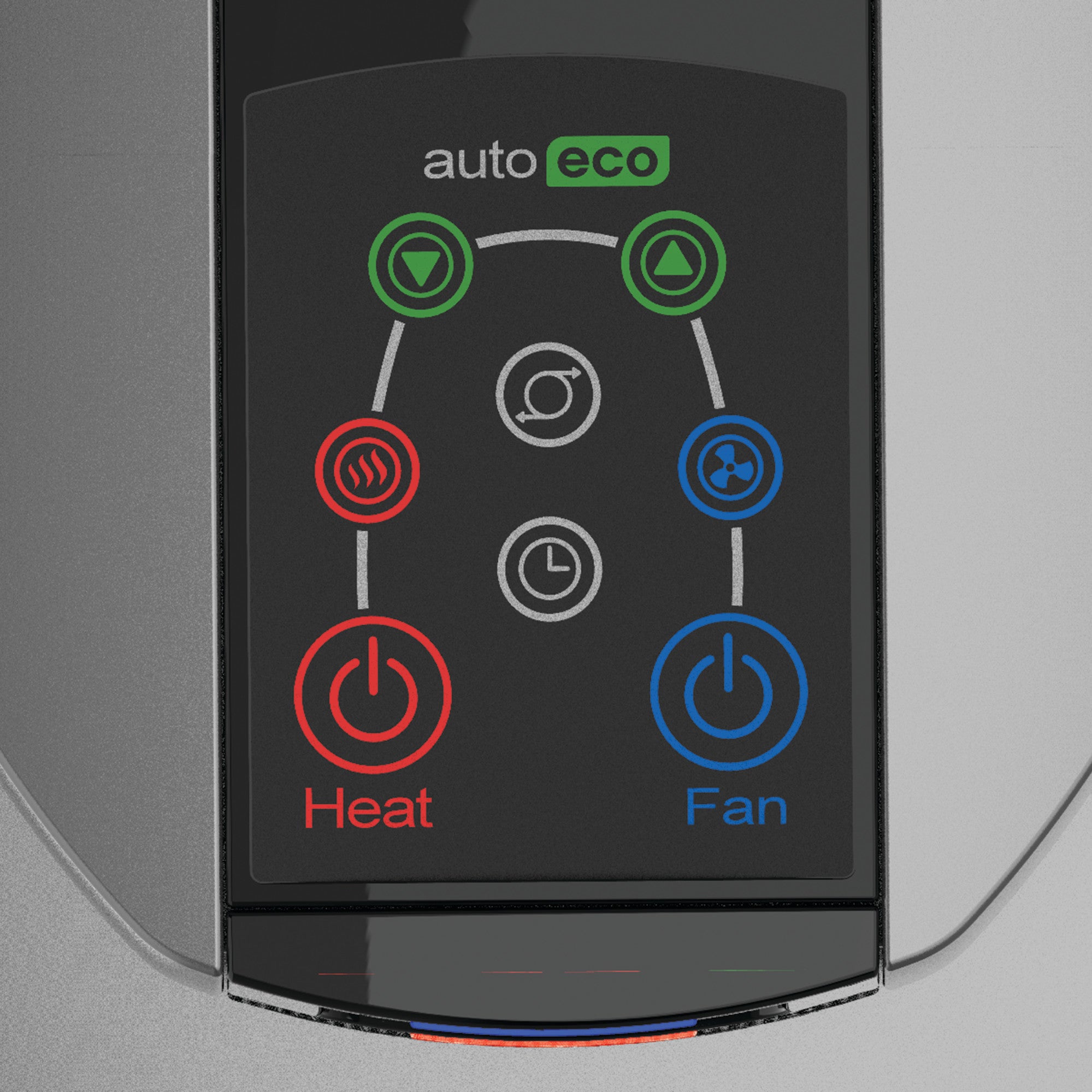 Lasko DUO Comfort 42 DC Tower Fan and Ceramic Space Heater: Oscillating. 3 Heat Settings. 8 Fan Speeds. Remote. Timer. Tip-Over Switch. Child Lock. Gray - Image 10