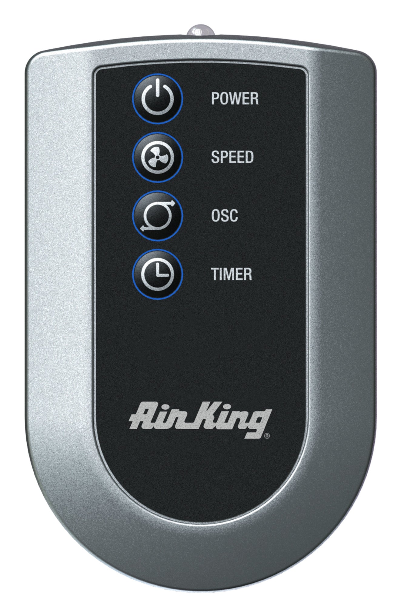Air King 1/20 HP 18 Commercial Grade Wall Mount Fan: 3-Speed. Remote. Timer. White - Image 6