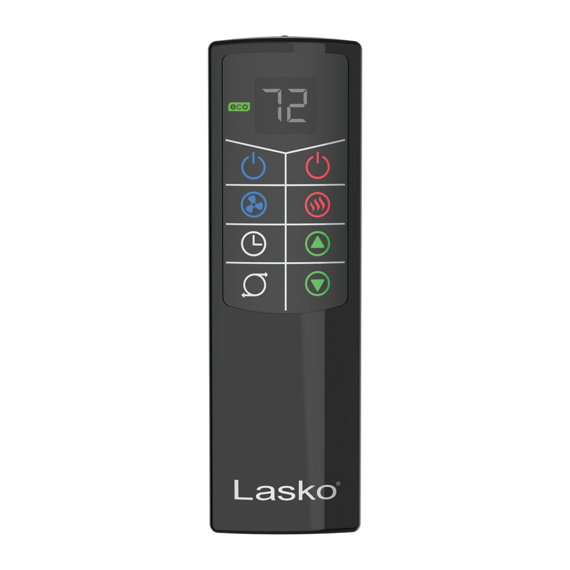 Lasko DUO Comfort 42 DC Tower Fan and Ceramic Space Heater: Oscillating. 3 Heat Settings. 8 Fan Speeds. Remote. Timer. Tip-Over Switch. Child Lock. Gray - Image 14