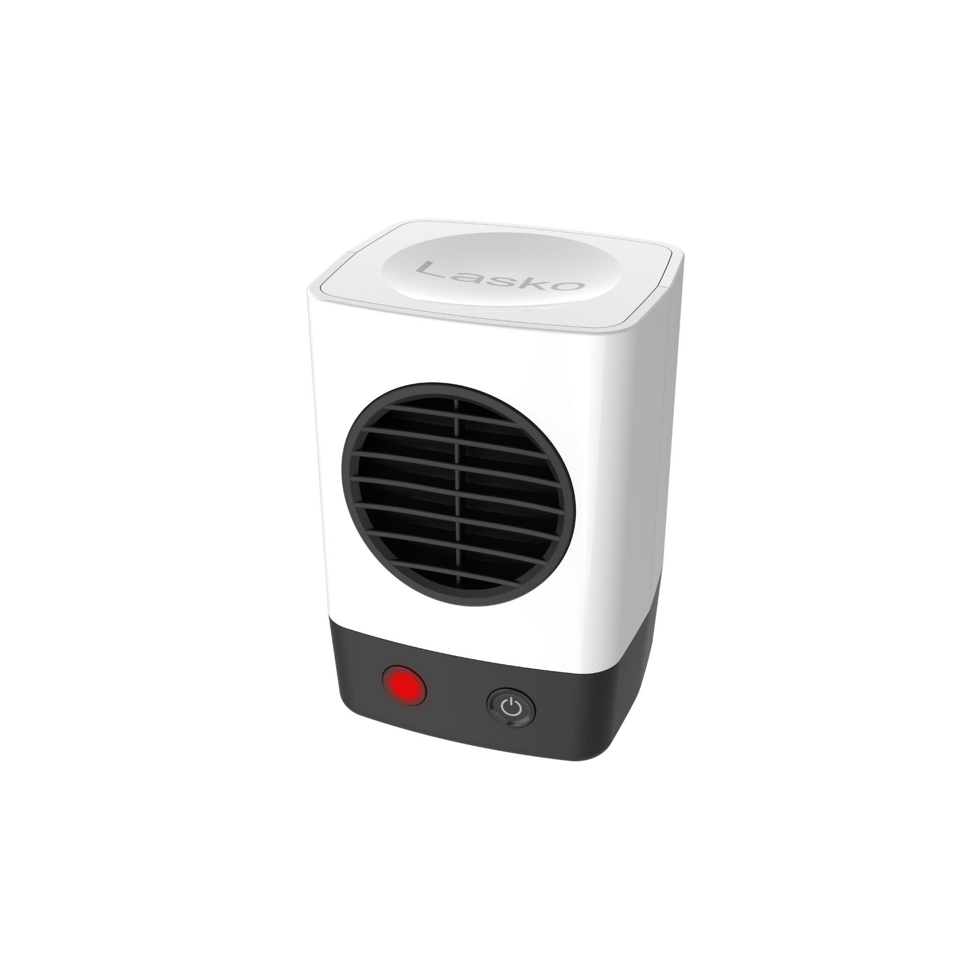 Lasko MyHeat Mini 6 Personal Ceramic Space Heater: 400W. 1 Heat Setting. White - Image 8