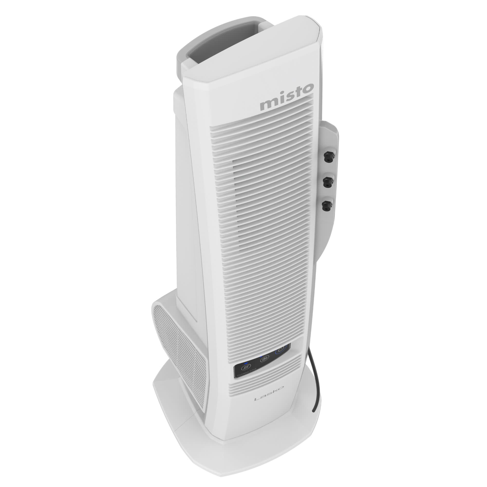 Lasko Misto 42 Outdoor Misting Tower Fan: Oscillating. 4-Speed. White - Image 13