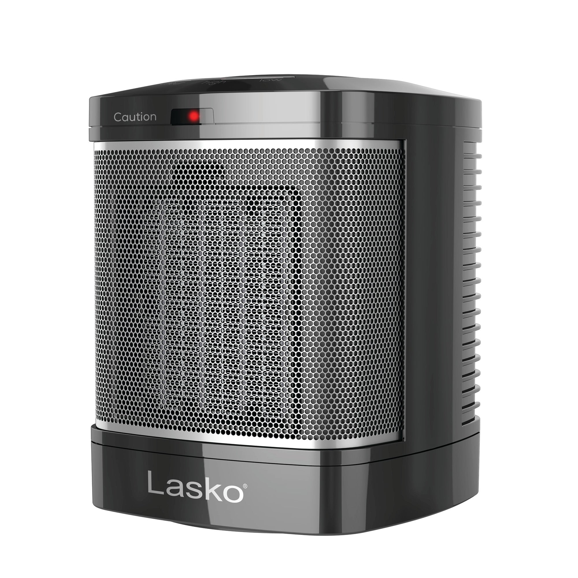 Lasko 1500W Tabletop Ceramic Space Heater with One Hour Timer. CD08500. Black