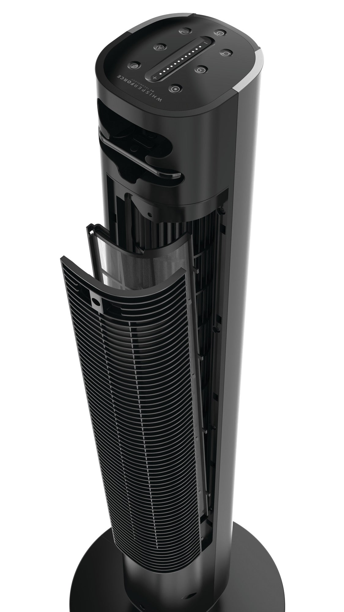 Lasko 40 DC Tower Fan: Oscillating. 12-Speed. Remote. Timer. Black - Image 13