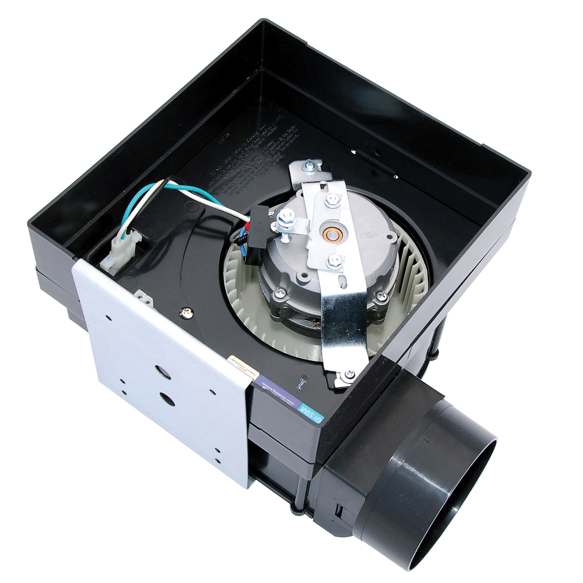 Air King 50 CFM Snap-In Exhaust Fan (ENERGY STAR Certified. ceiling mounted. light. white) - Image 9