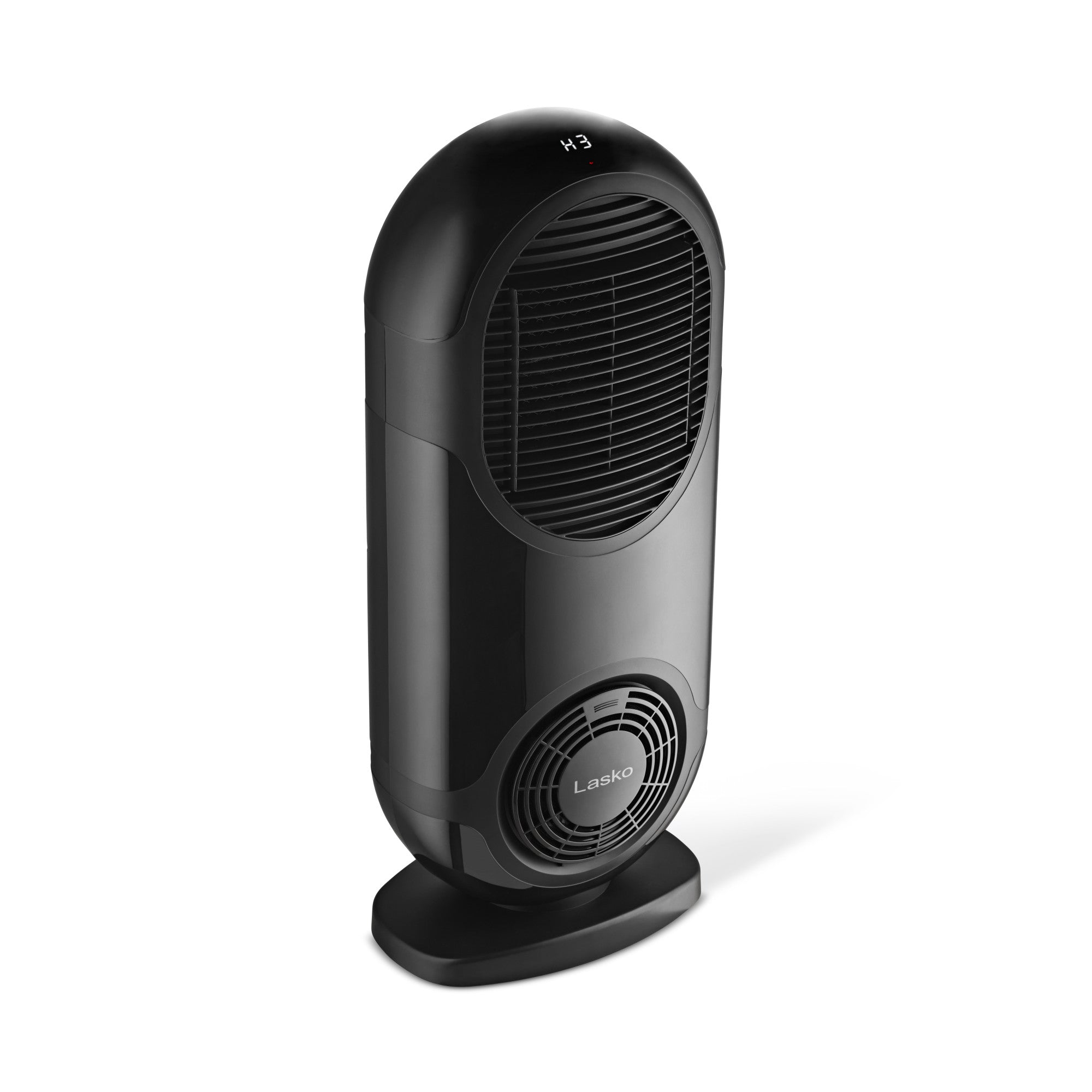 Lasko Motion X 27 Ceramic Console Space Heater: Dual Oscillation. 3 Heat Settings. Remote. Timer. Tip-Over Switch. Child Lock. Thermostat. Black - Image 11