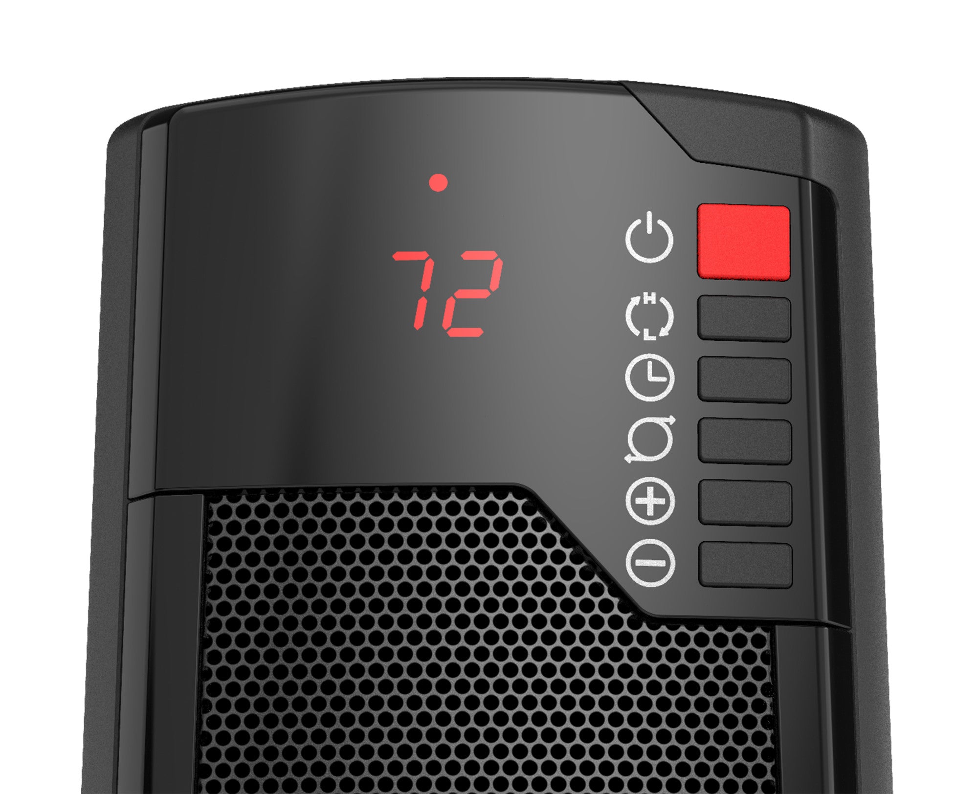 Lasko 22 Ceramic Tower Space Heater: Oscillating. 2 Heat Settings. Remote. Timer. Thermostat. Black - Image 3