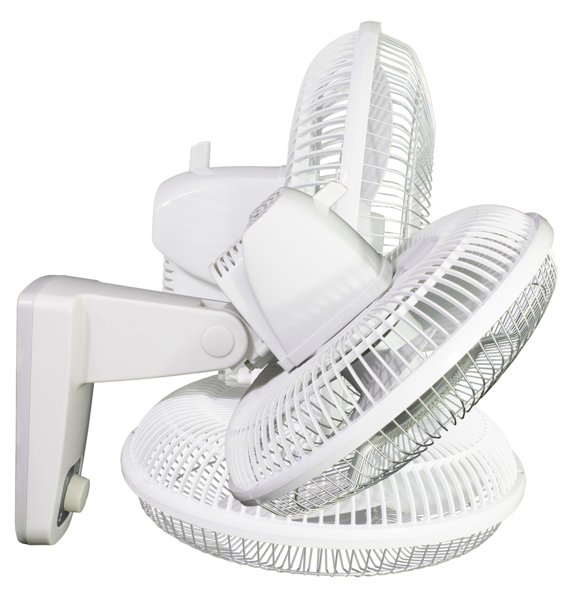 Air King 1/50 HP 12 Commercial Grade Wall Mount Fan: Oscillating. 3-Speed. Gray - Image 15