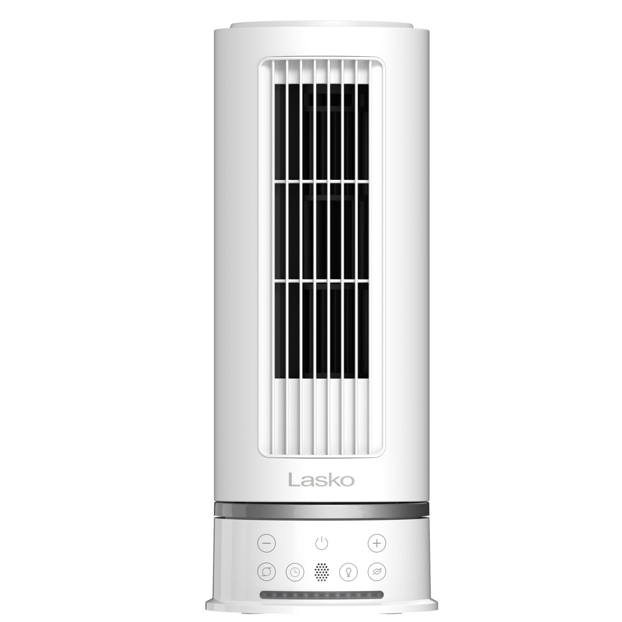 Lasko StealthBreeze 15 DC Table Fan: Oscillating. 12-Speed. 15?? Tilt. Remote. White - Image 8