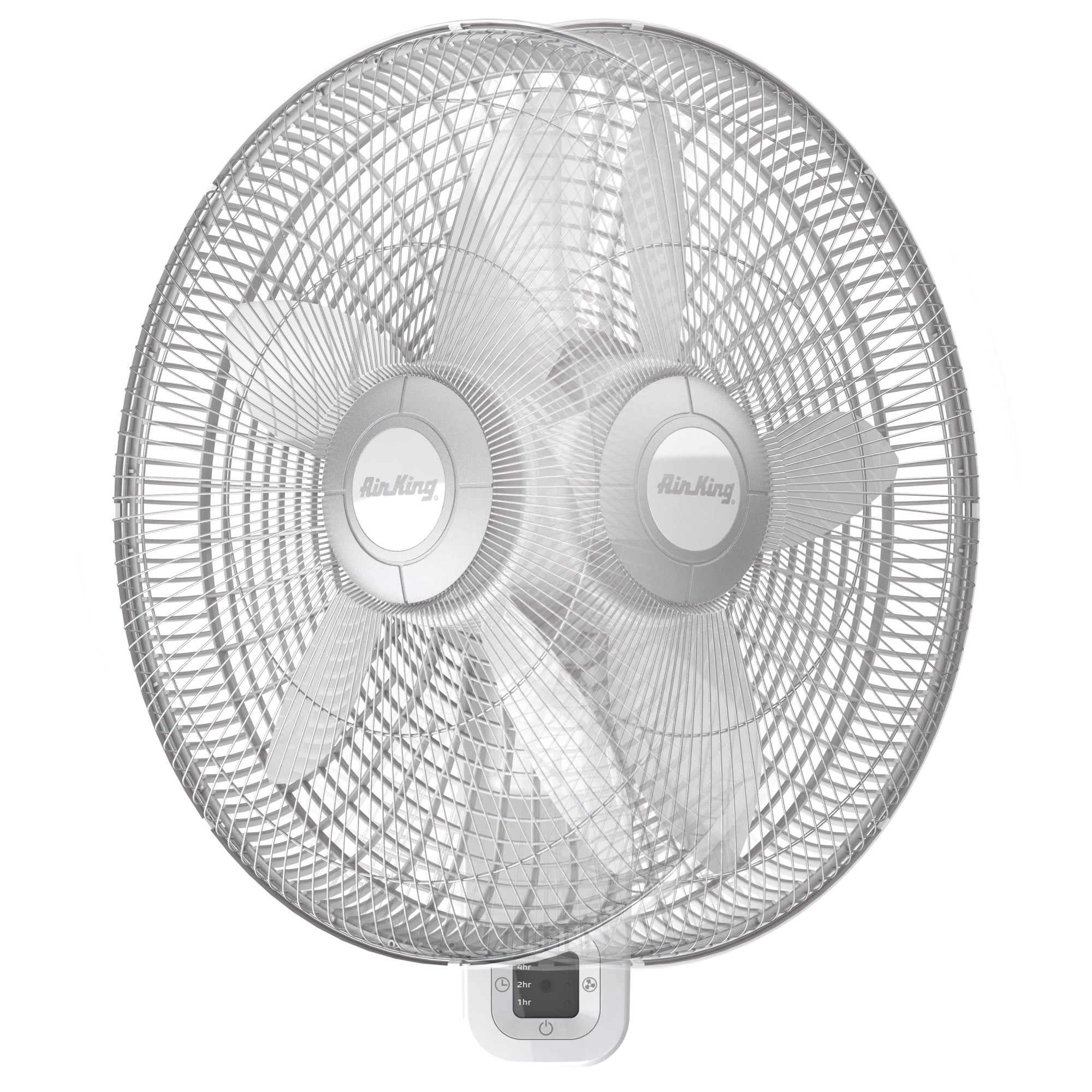 Air King 1/20 HP 18 Commercial Grade Wall Mount Fan: 3-Speed. Remote. Timer. White - Image 3