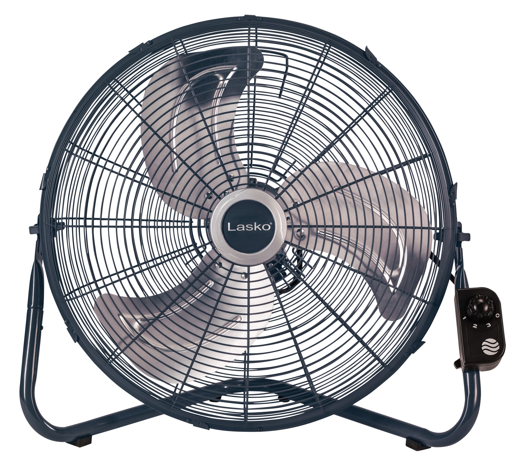Lasko 20 High Velocity Floor Fan: Wall Mount. 3-Speed. Pivoting. Gray - Image 3