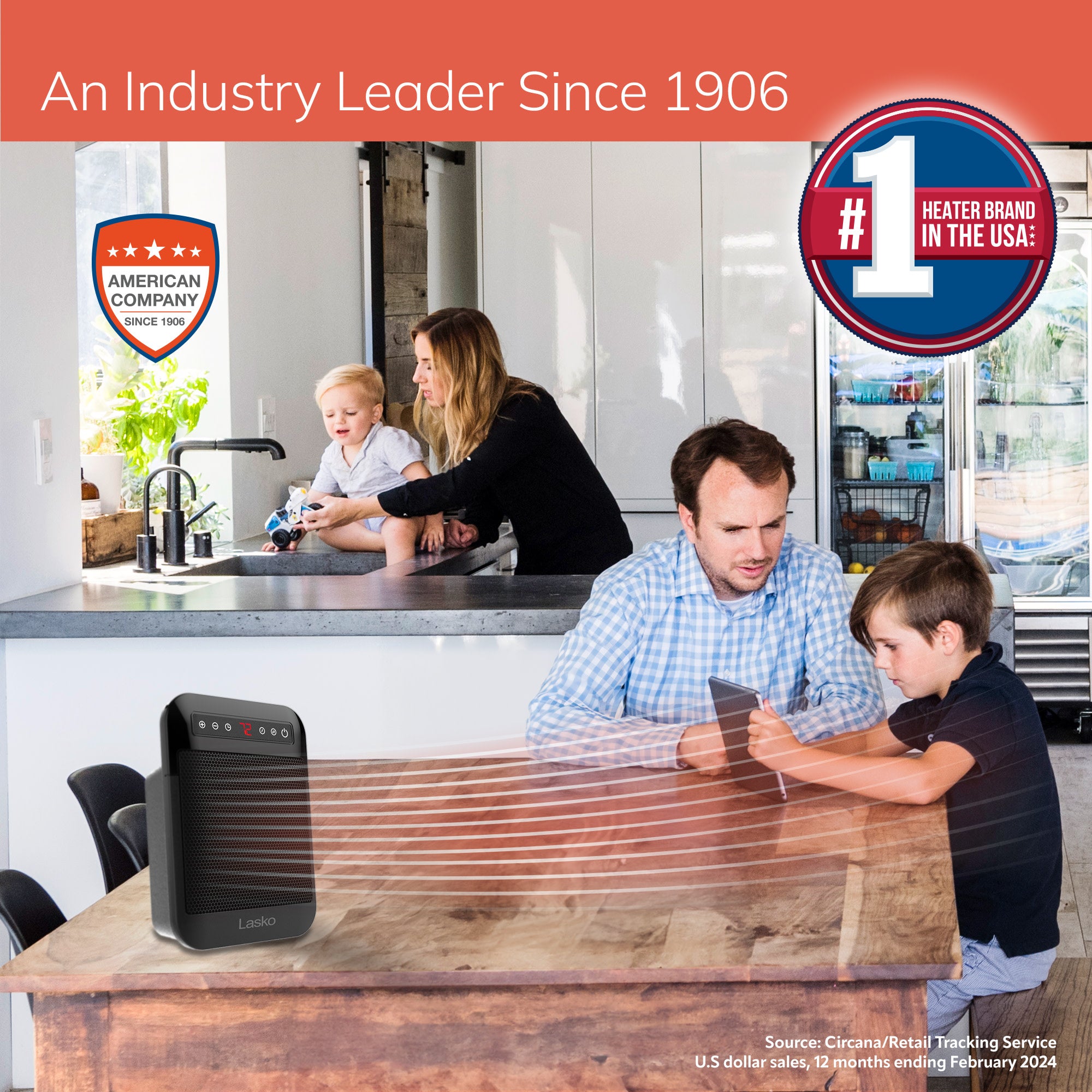 Lasko MyHeat Max 9 Ceramic Space Heater: 2 Heat Settings. Timer. Thermostat. Black - Image 6
