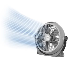 Lasko Wind Machine 20 Air Circulator Fan: 3-Speed. 360?? Airflow. Gray