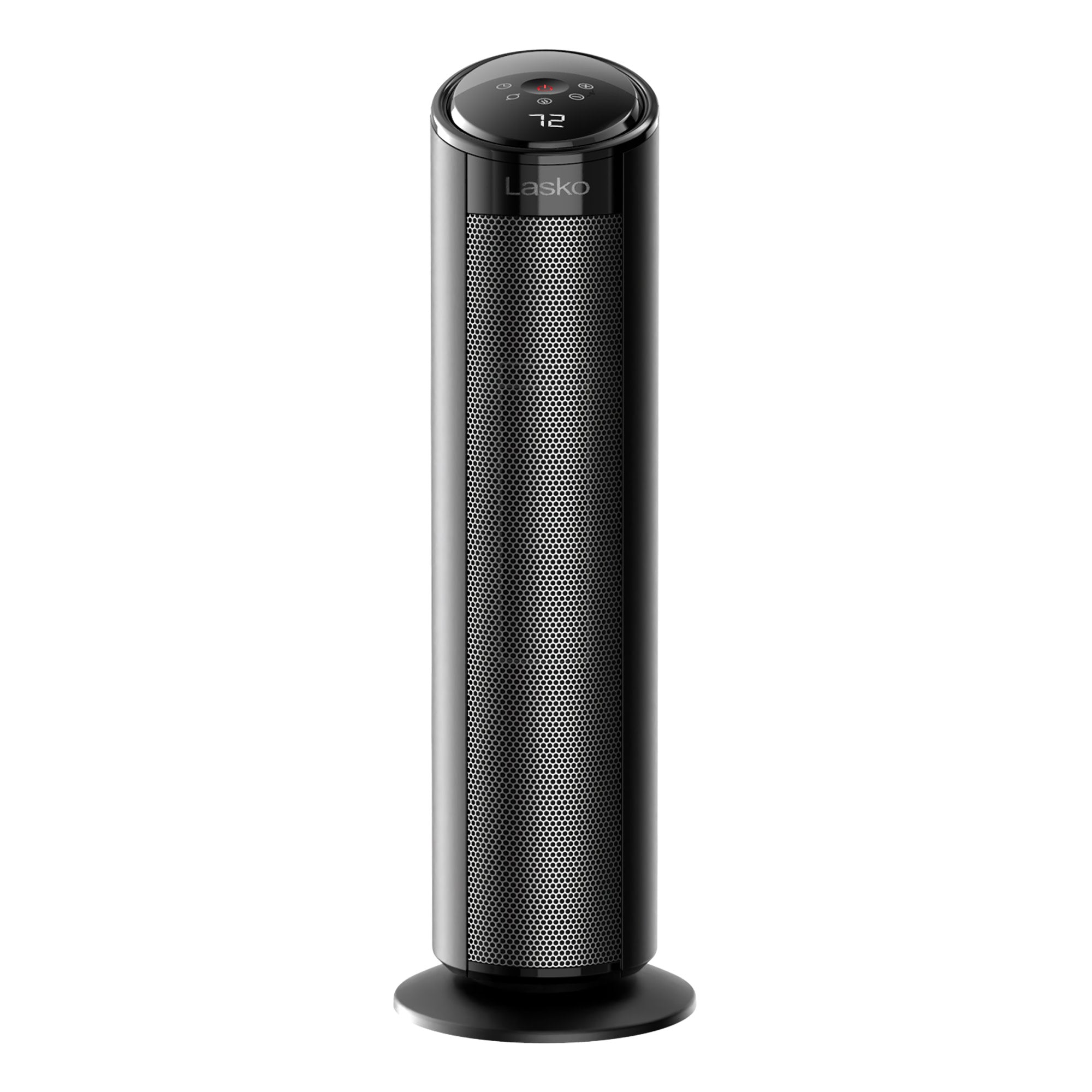 Lasko 22 Ceramic Tower Space Heater: Oscillating. 3 Heat Settings. Remote. Timer. Tip-Over Switch. Child Lock. Thermostat. Black - Image 7