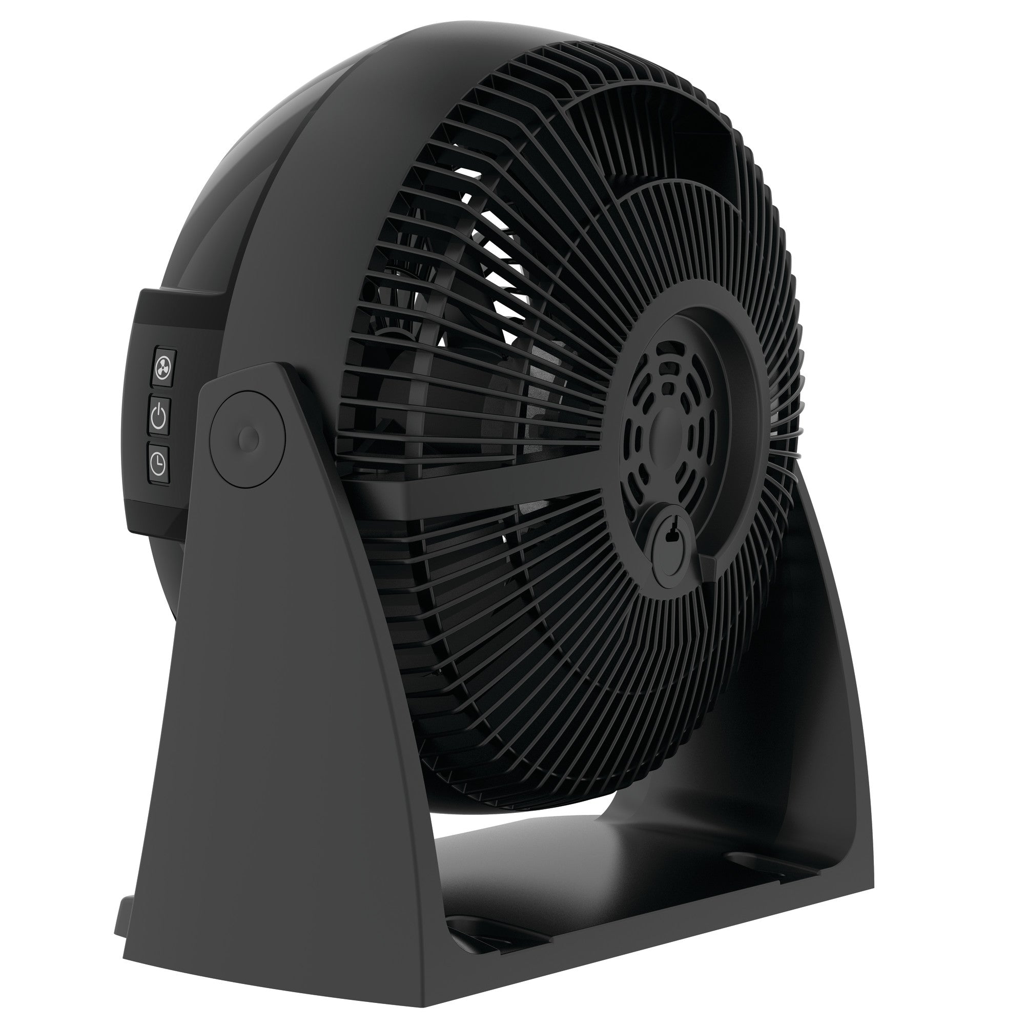 Lasko 10 Air Circulator Fan: Wall Mount. 3-Speed. Remote. Timer. Black - Image 6
